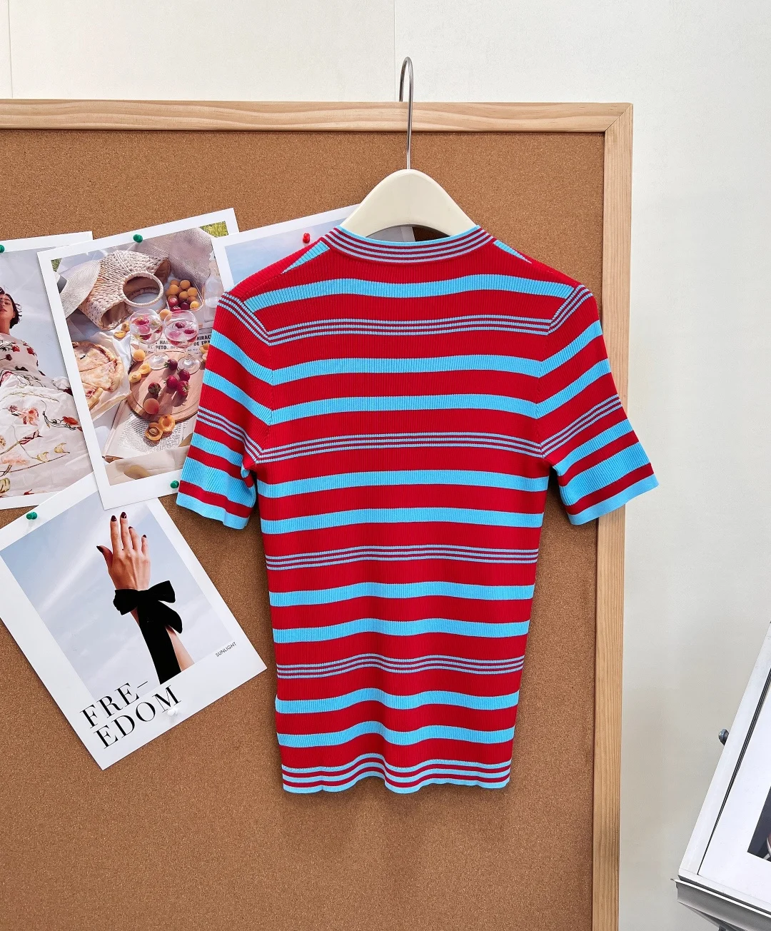 CHANEL T-shirts Ribbed Knit S-M-L A95202608042320 - Image 5