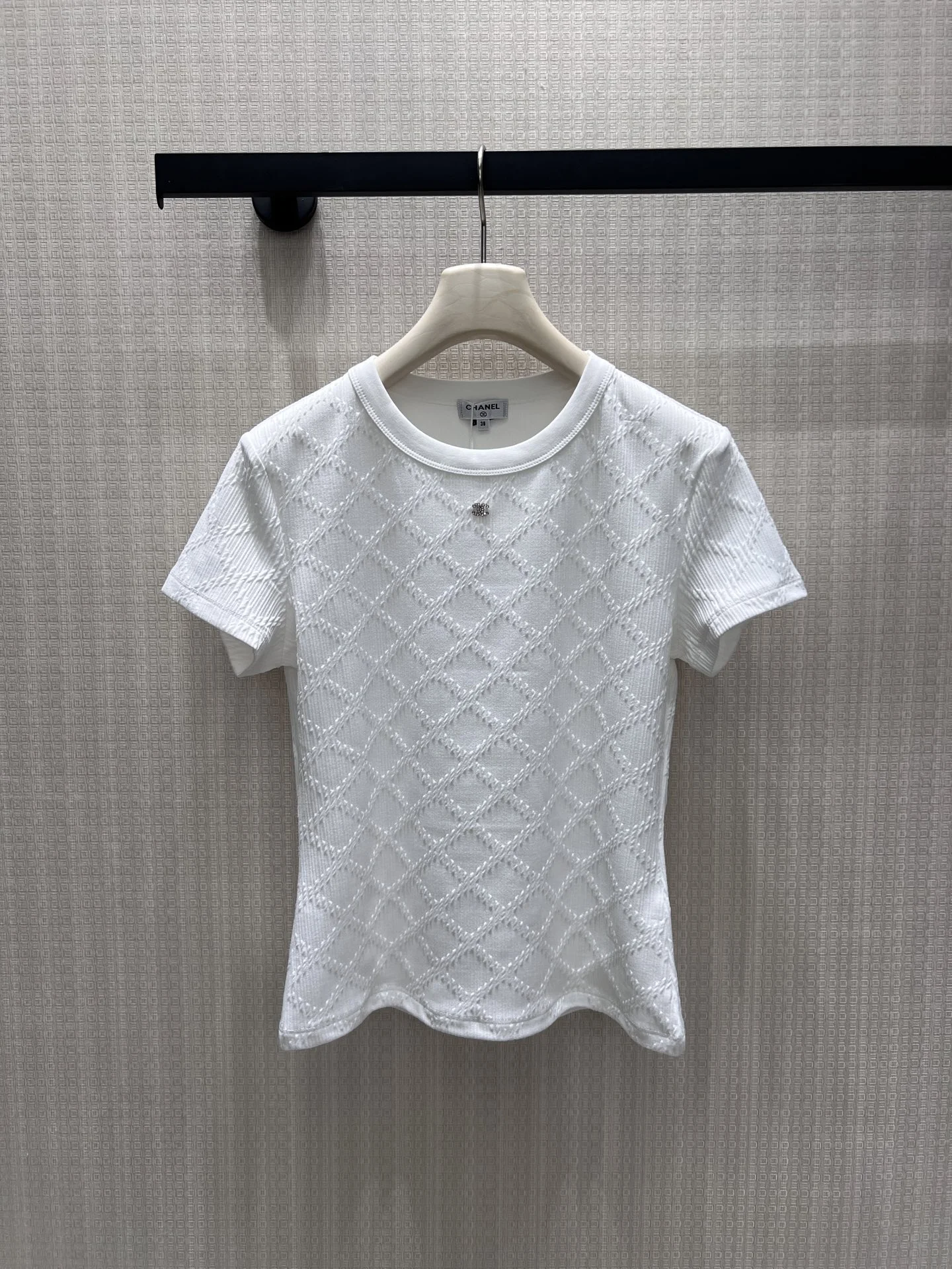CHANEL T-shirts Stretch Knit 36-40 B05202608041555