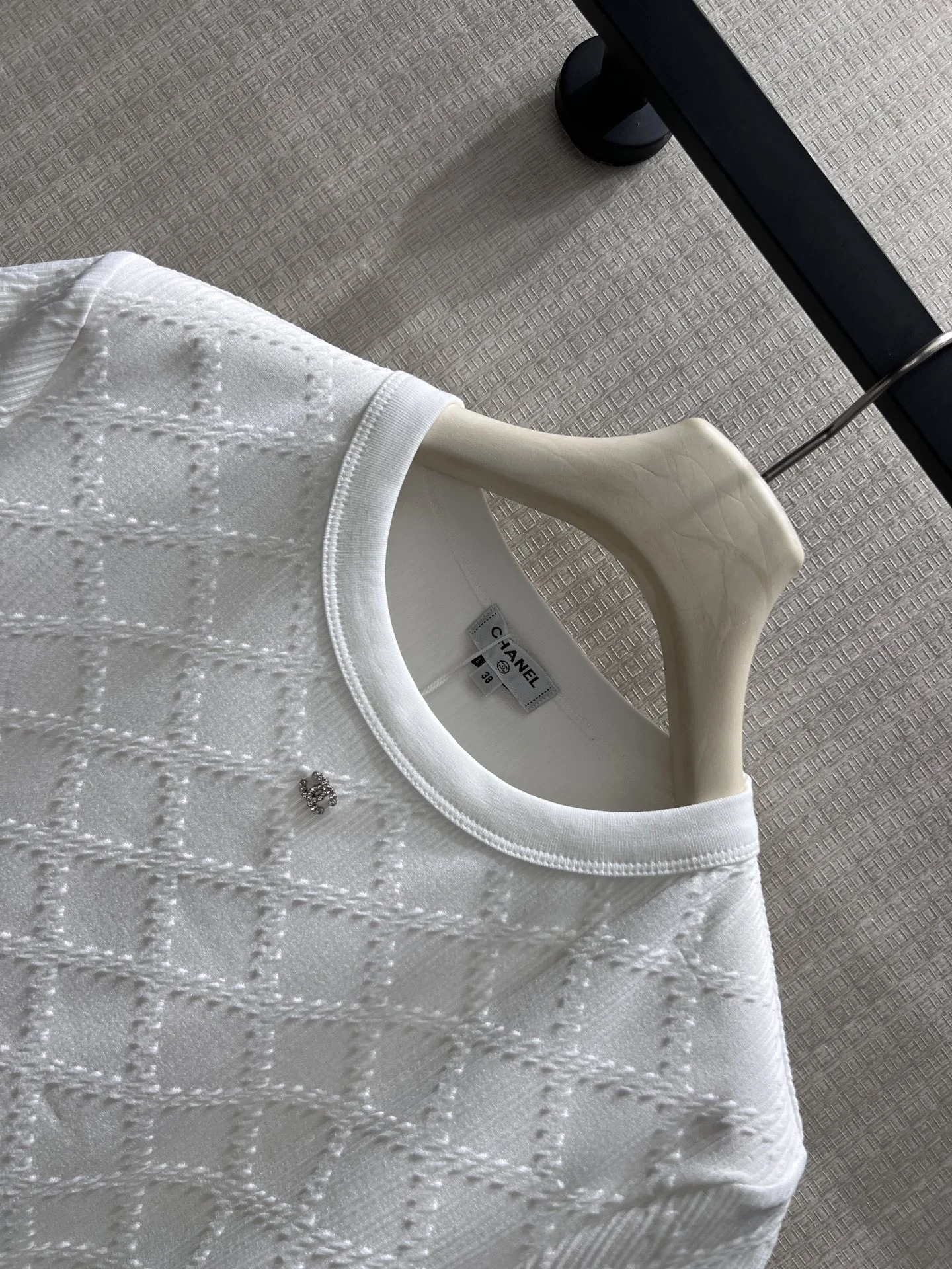 CHANEL T-shirts Stretch Knit 36-40 B05202608041555 - Image 3