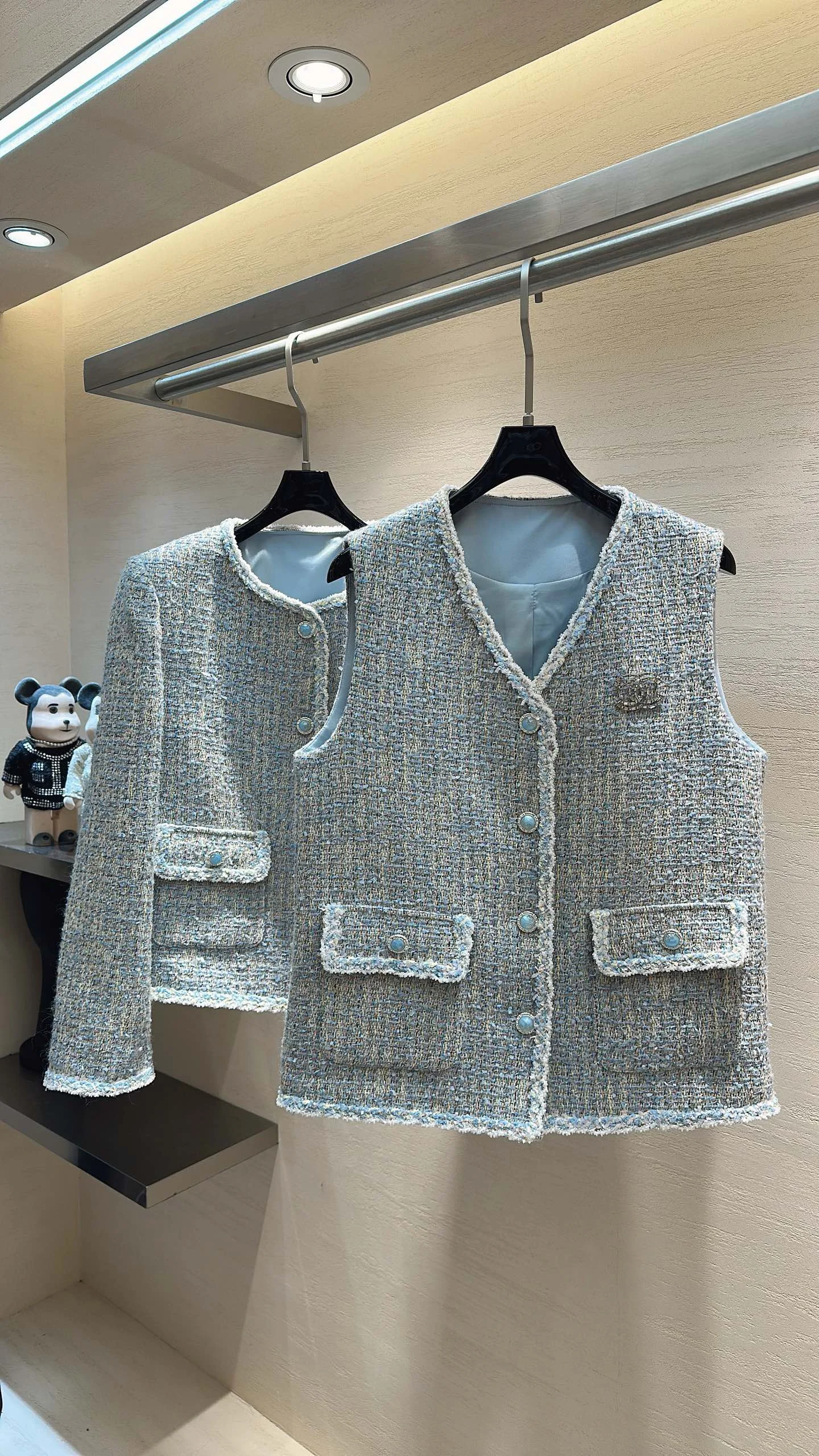 CHANEL T-shirts Tweed S M L XL C20202608040395