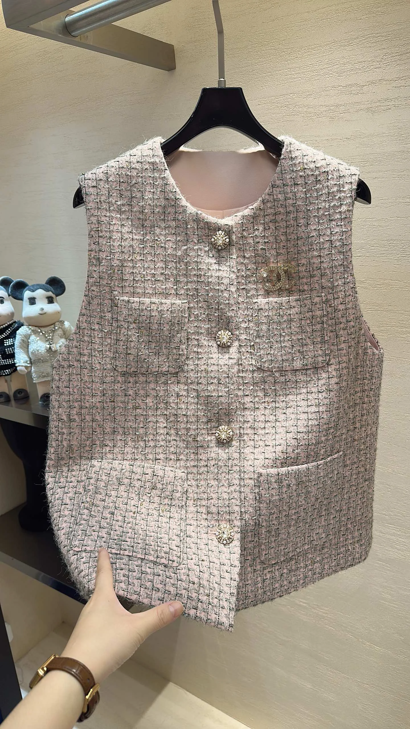 CHANEL T-shirts Tweed S M L XL C20202608040396 - Image 2