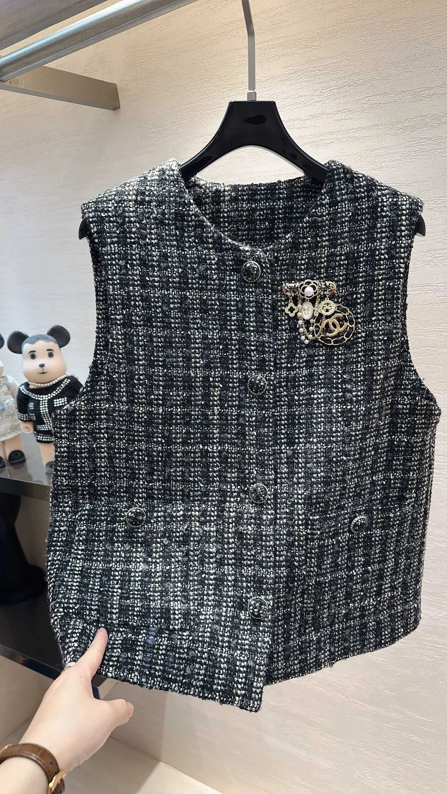 CHANEL T-shirts Tweed S-XL C10202608040386 - Image 4