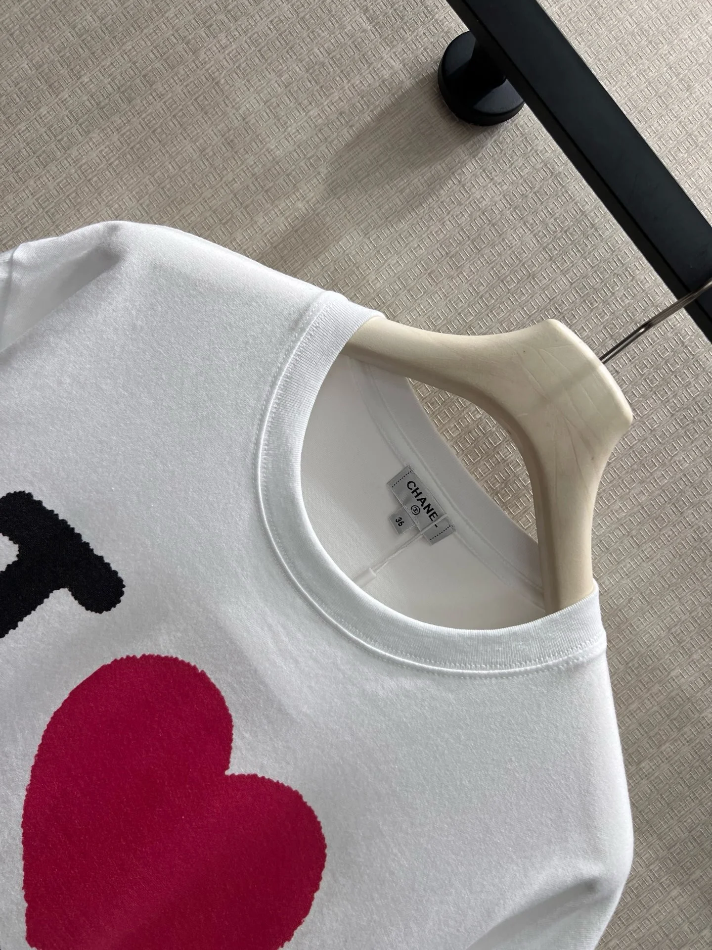 CHANEL T-shirts Washed Cotton S-M-L A55202608041562 - Image 3