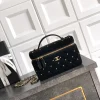 CHANEL Top Handle Bags Calf Leather (Black-Gold) 14X19X5CM F30202608072247
