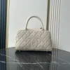 CHANEL Top Handle Bags Caviar Leather (Beige-Gold) 25X14X9CM F50202608072717