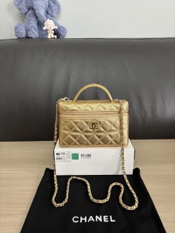 CHANEL Top Handle Bags (Gold) E80202608072148