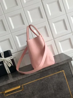 Alternative view of CHANEL Totes Bags Caviar Leather (Pink-Silver) 24X36X14CM I00202608071373