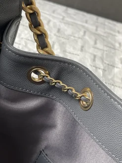 Alternative view of CHANEL Trend Bags Caviar Leather (Grey-Gold) 30X26X14CM F50202608073200