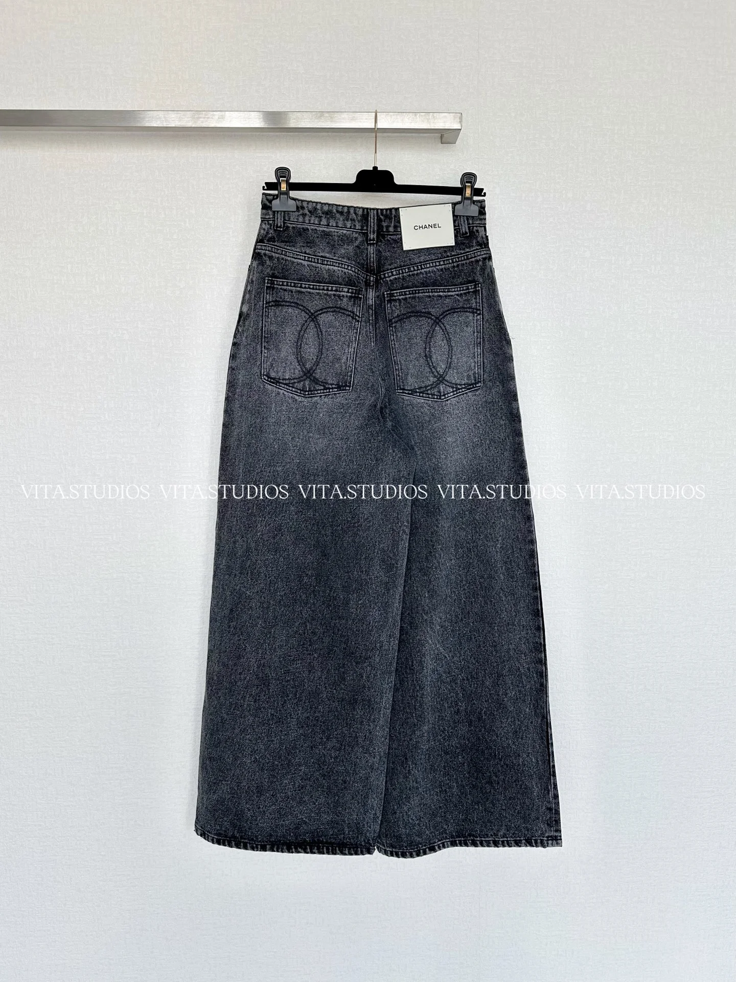 CHANEL Trousers Cotton Blend XS C90202608040734 - Image 2