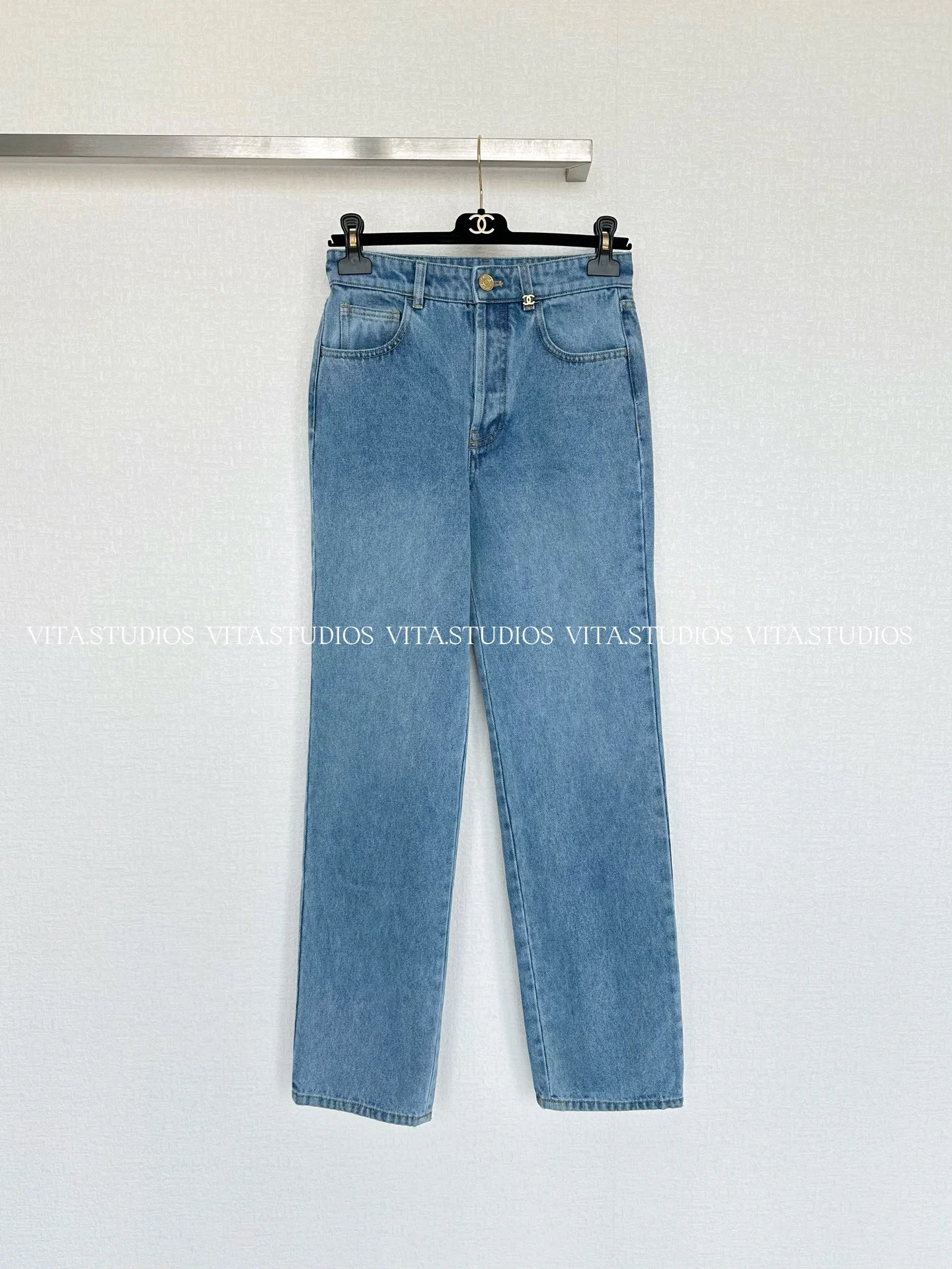 CHANEL Trousers Cotton Polyester XS-L C90202608040735