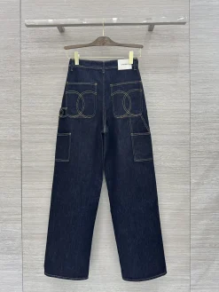 CHANEL Trousers Denim S A05202608040092