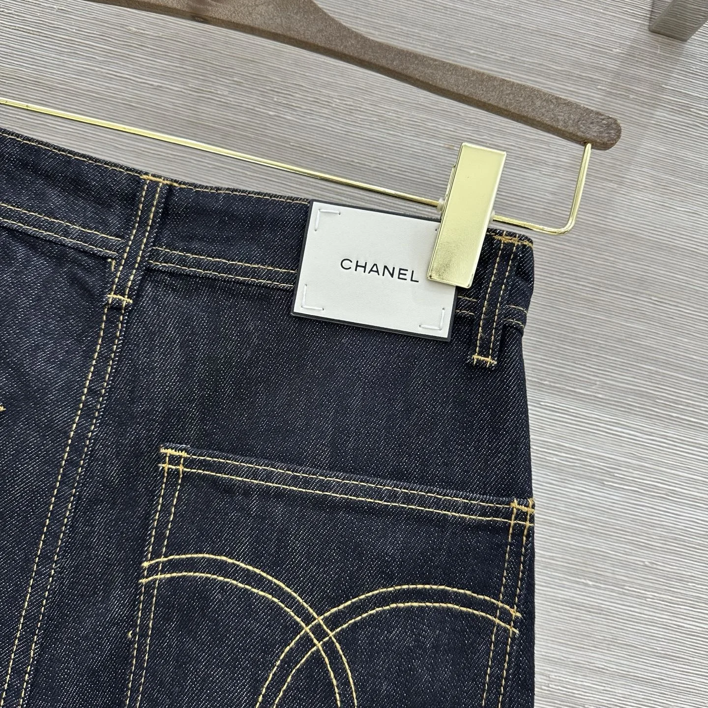 CHANEL Trousers Denim S A05202608040092 - Image 4
