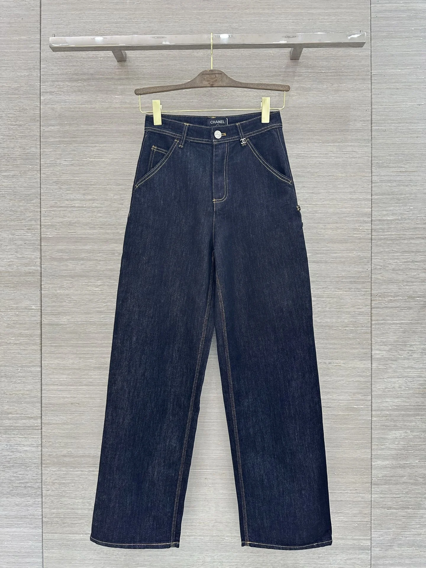 CHANEL Trousers Denim S A05202608040092 - Image 5
