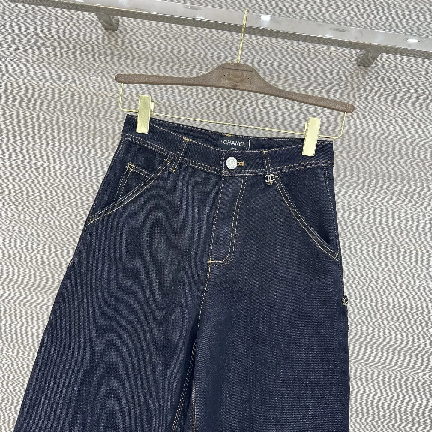CHANEL Trousers Denim S A05202608040092 - Image 6