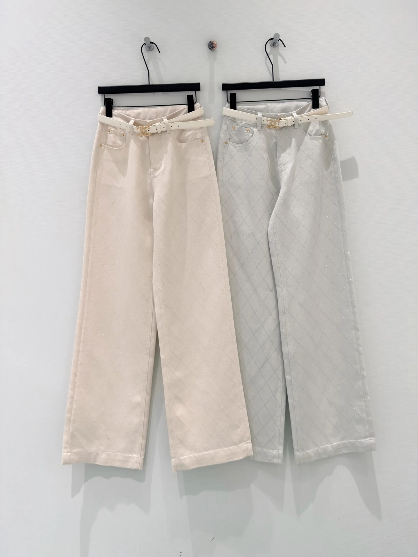 CHANEL Trousers Denim S-L B10202608042097