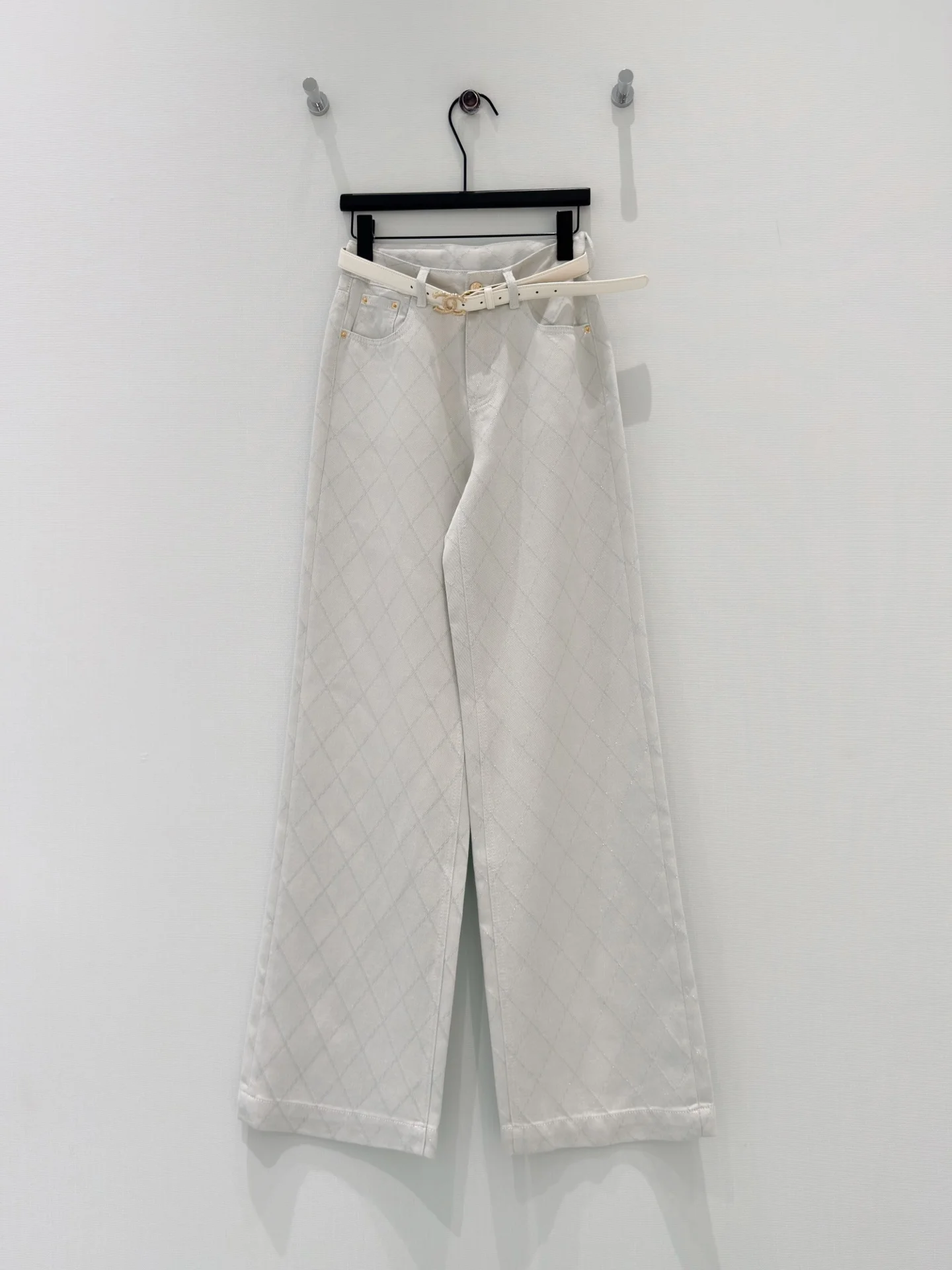 CHANEL Trousers Denim S-L B10202608042097 - Image 4