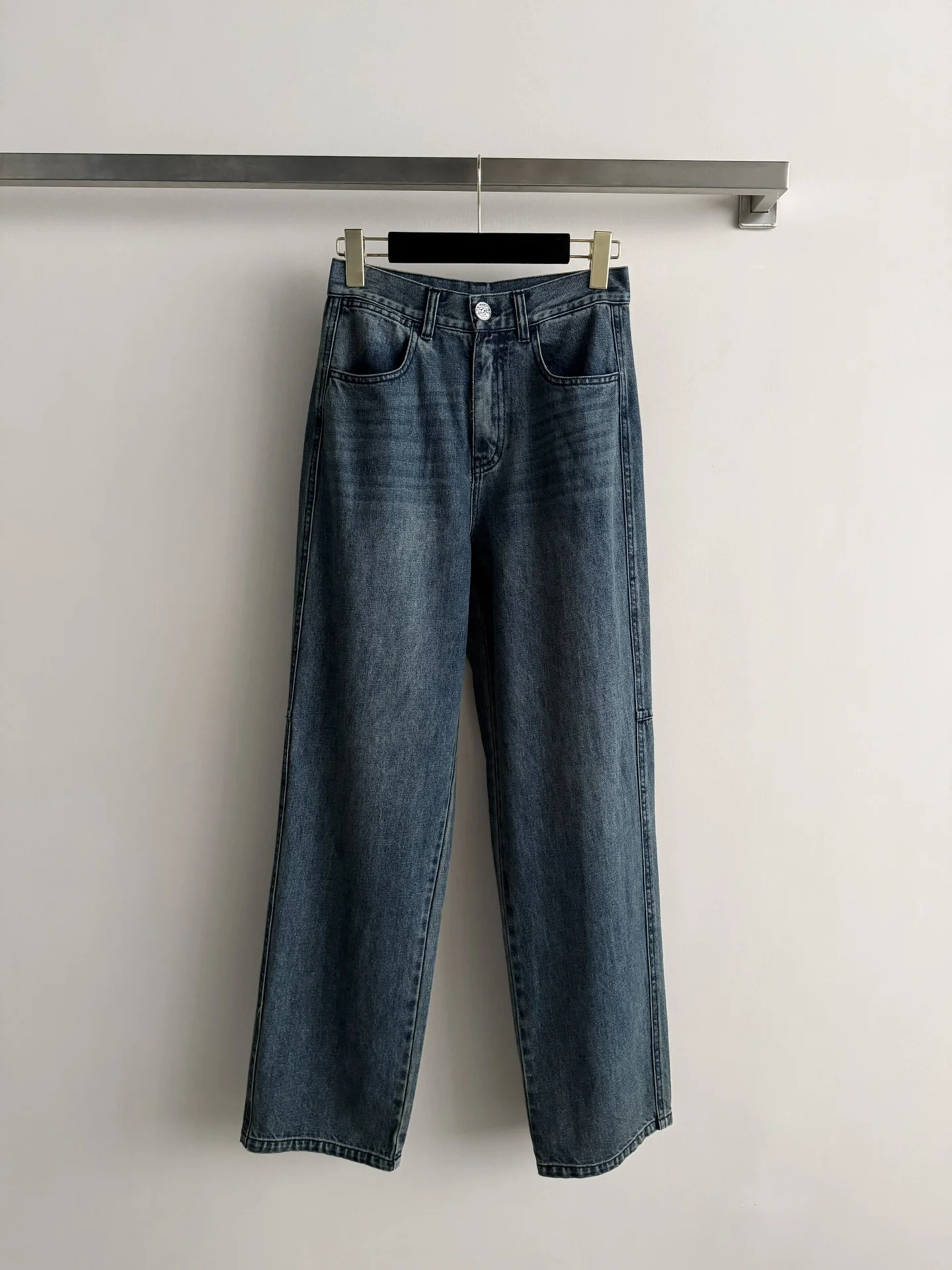 CHANEL Trousers Denim S-L B85202608042523