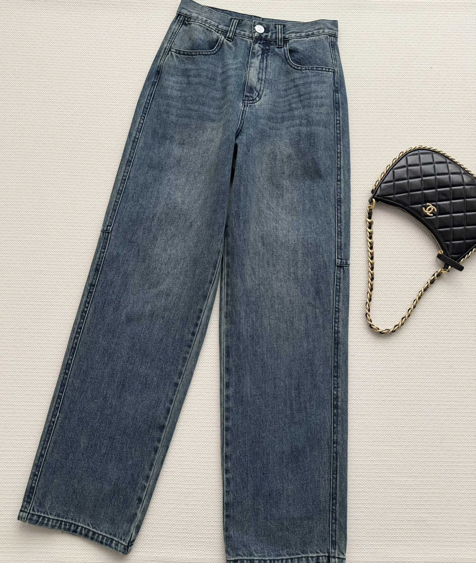 CHANEL Trousers Denim S-L B85202608042523 - Image 3