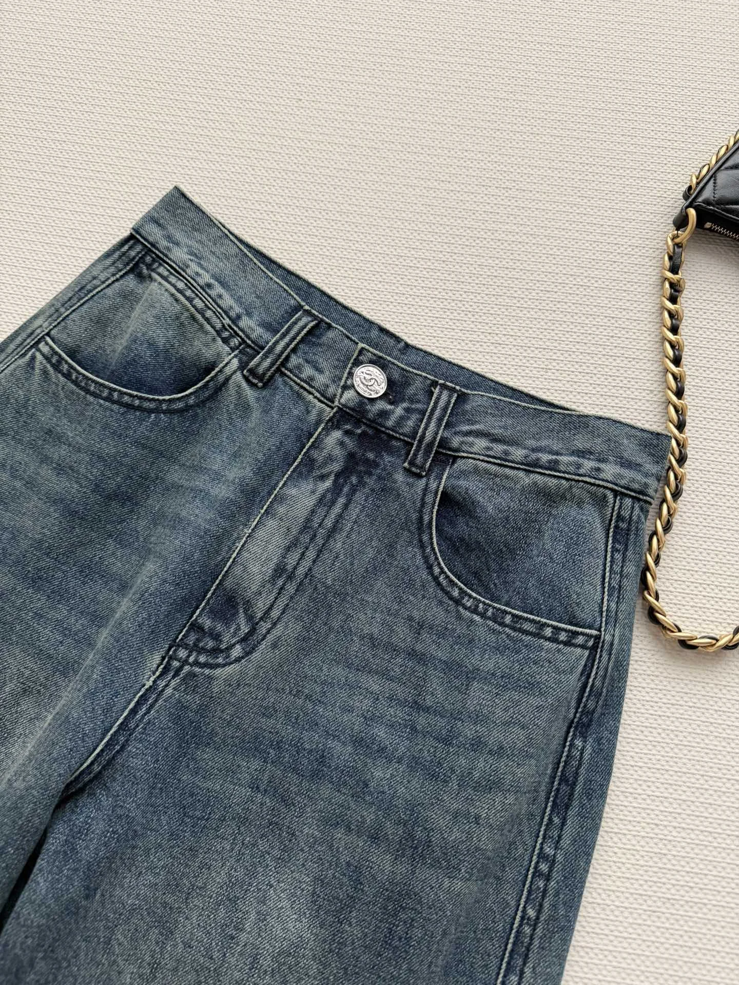 CHANEL Trousers Denim S-L B85202608042523 - Image 6