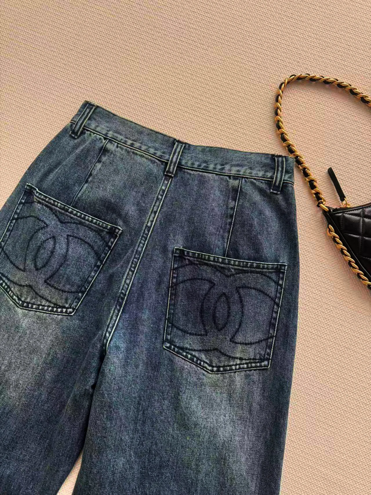 CHANEL Trousers Denim S-L B85202608042523 - Image 8