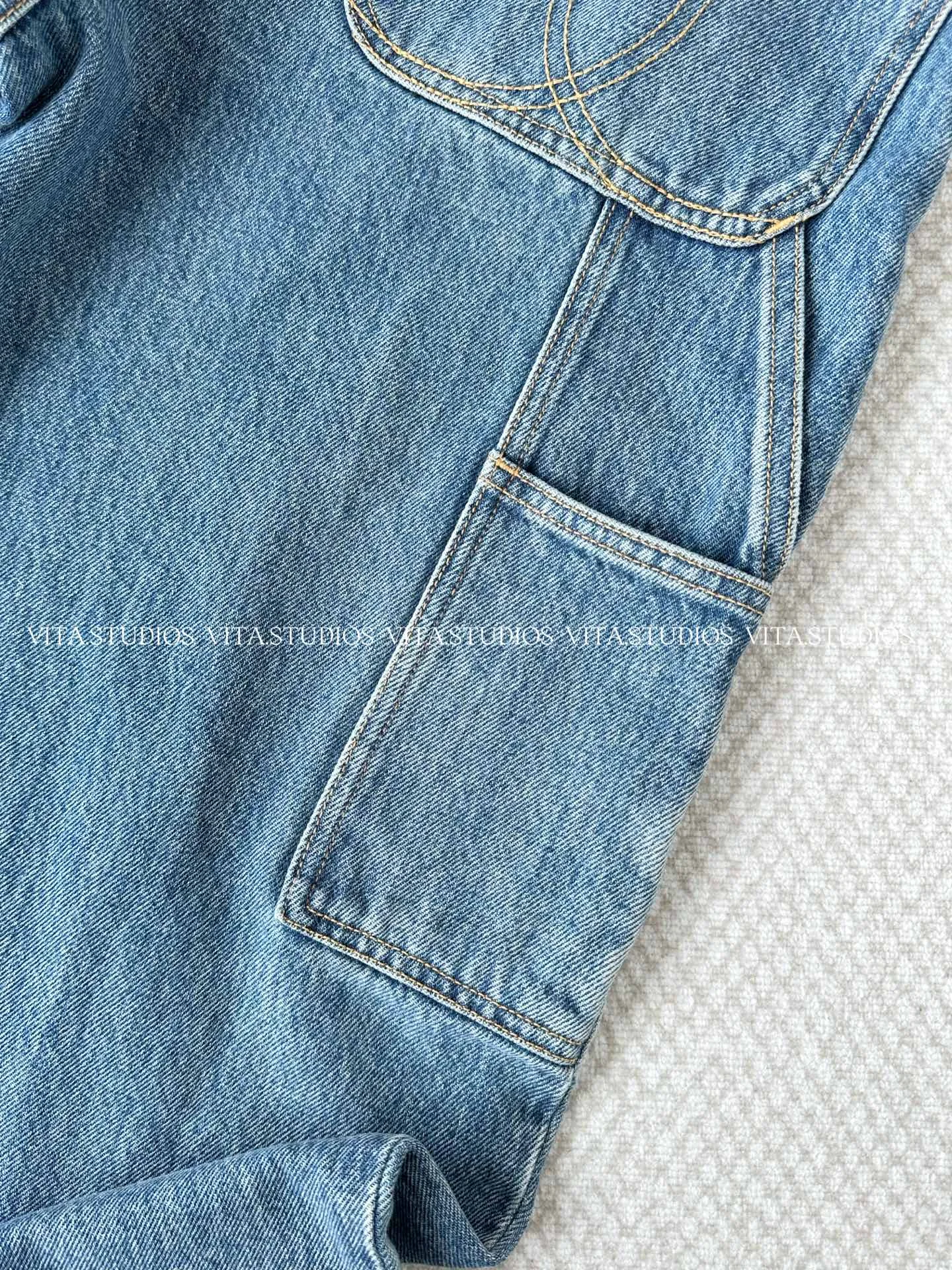 CHANEL Trousers Denim XS S M L C90202608040741 - Image 8