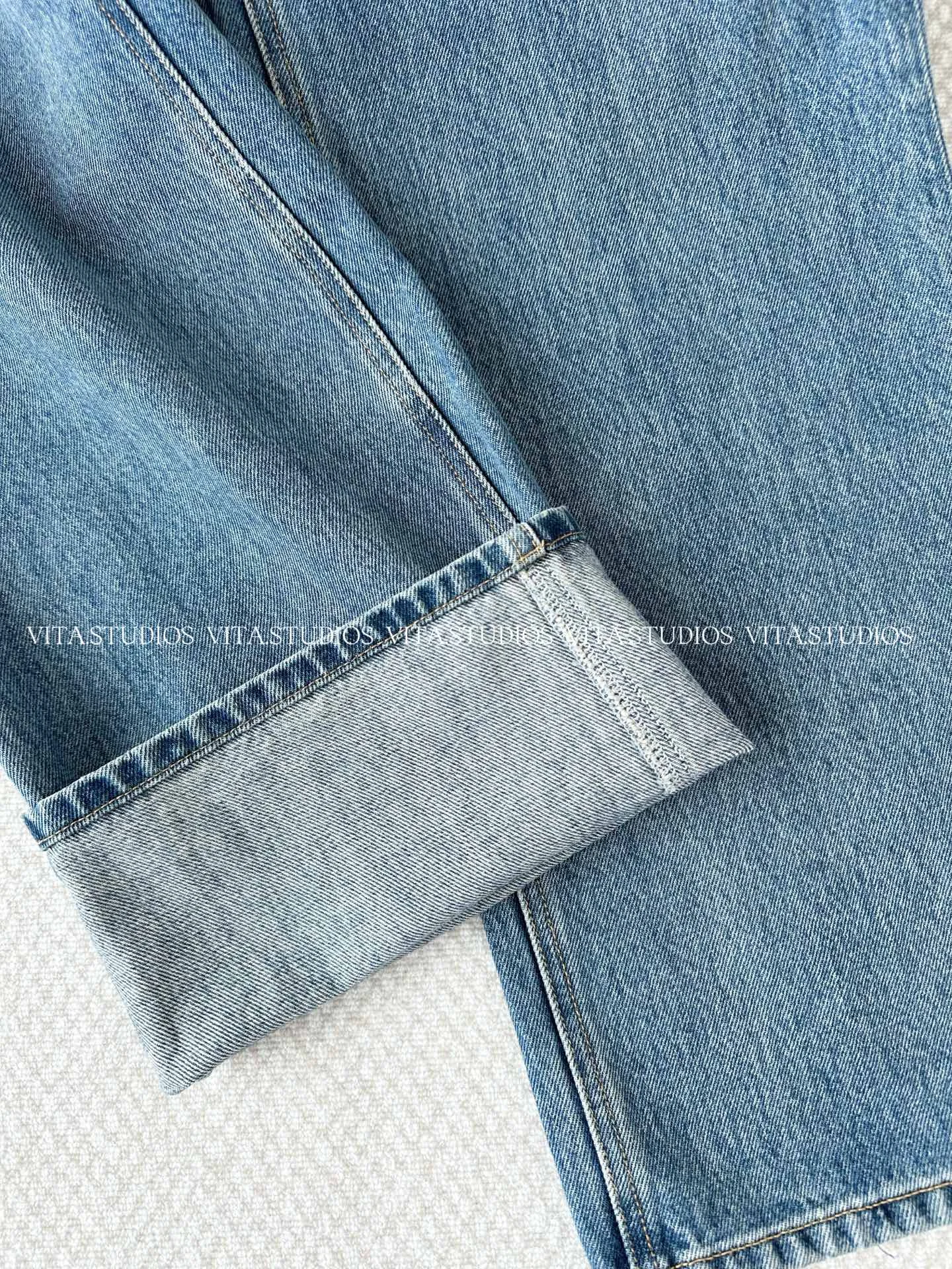 CHANEL Trousers Denim XS S M L C90202608040741 - Image 9