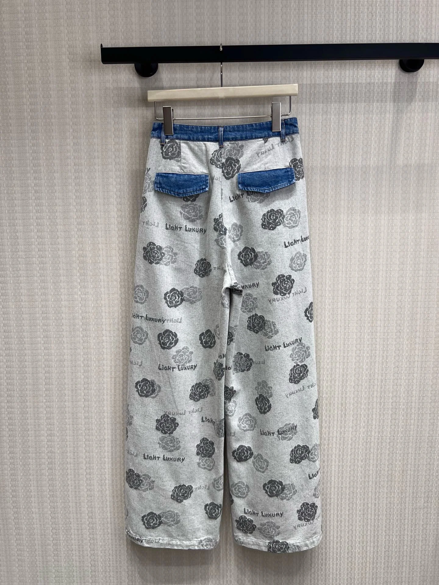 CHANEL Trousers Jacquard Cotton S-L B55202608042235 - Image 2