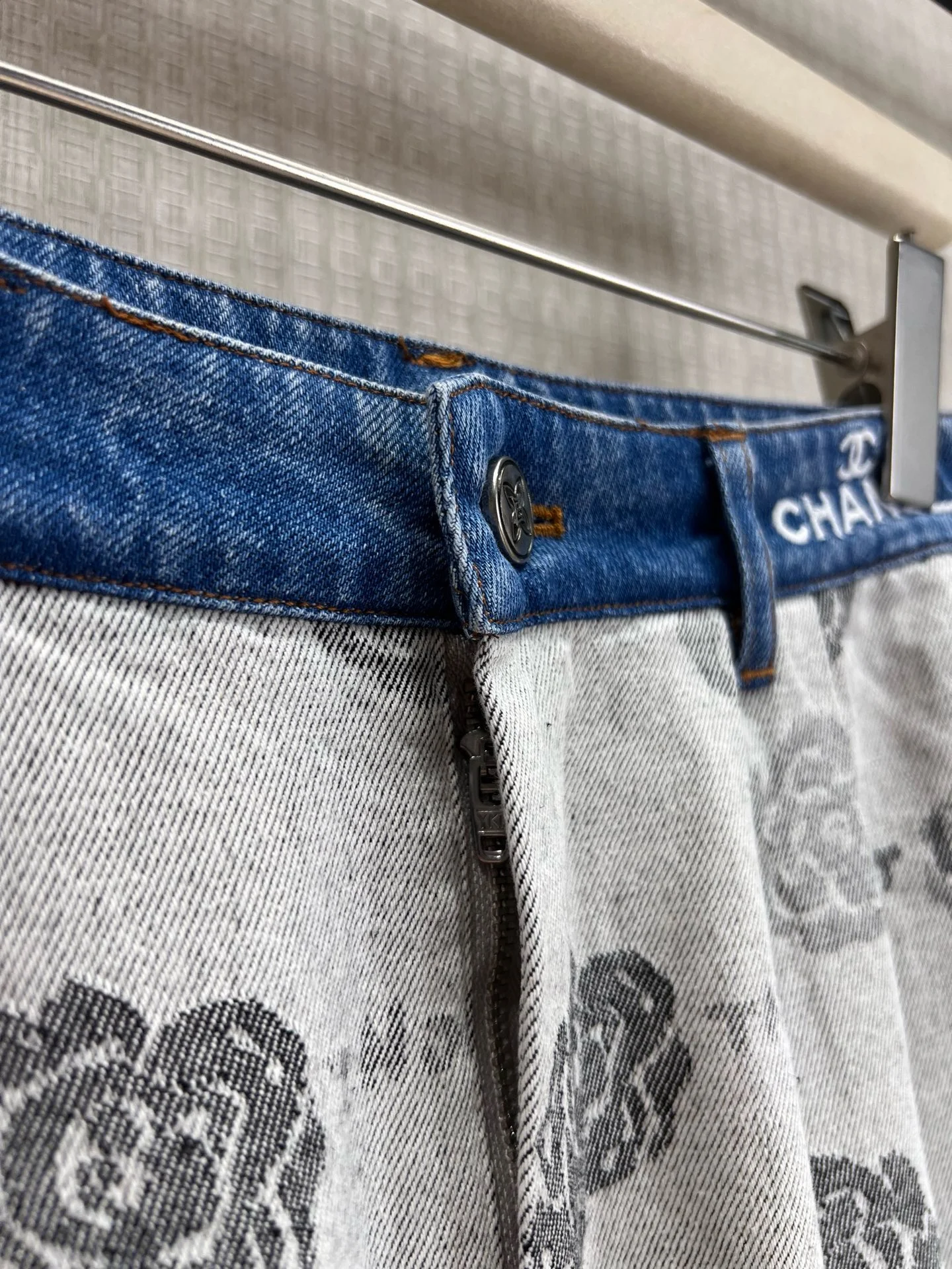 CHANEL Trousers Jacquard Cotton S-L B55202608042235 - Image 5