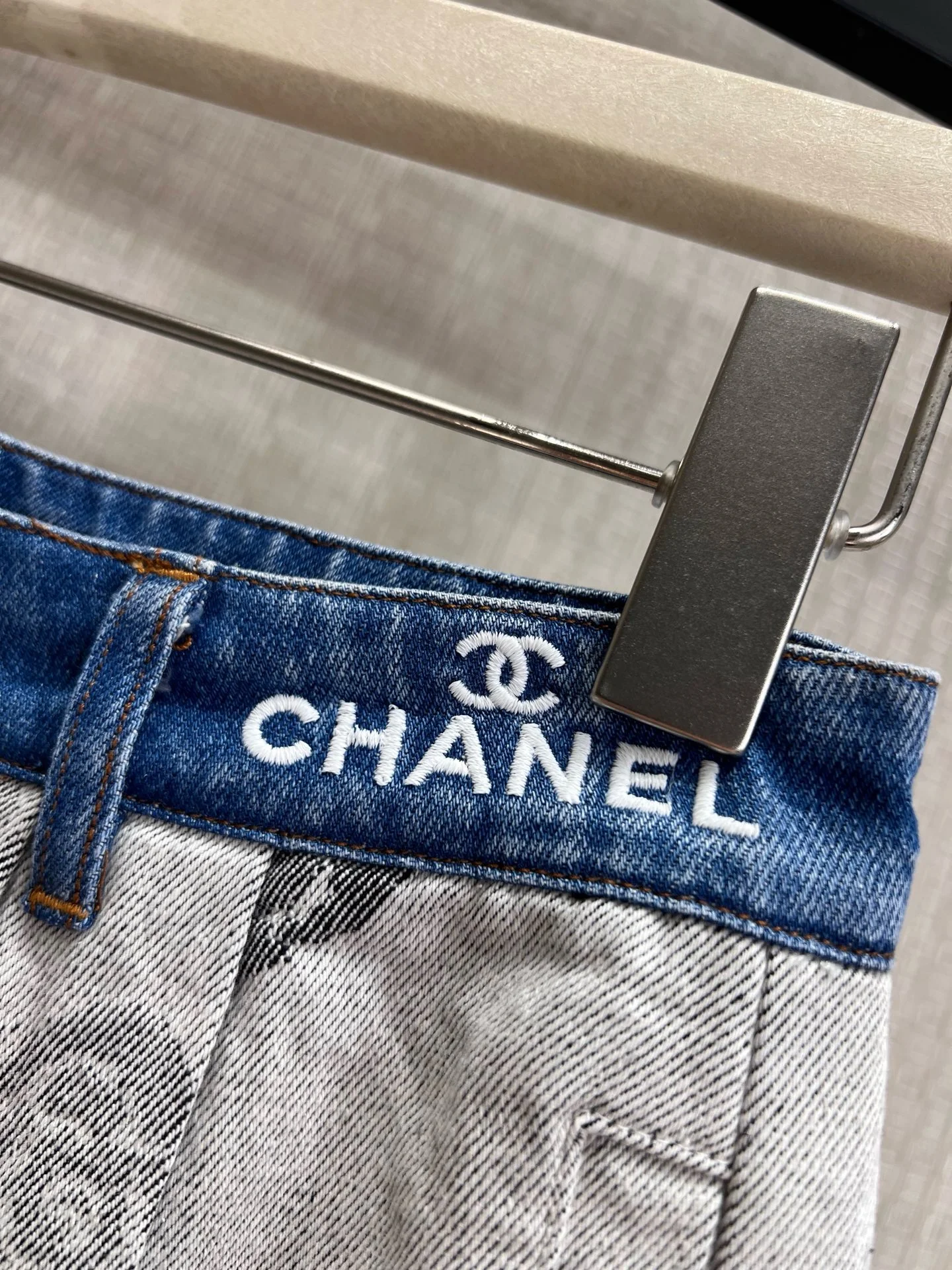 CHANEL Trousers Jacquard Cotton S-L B55202608042235 - Image 6