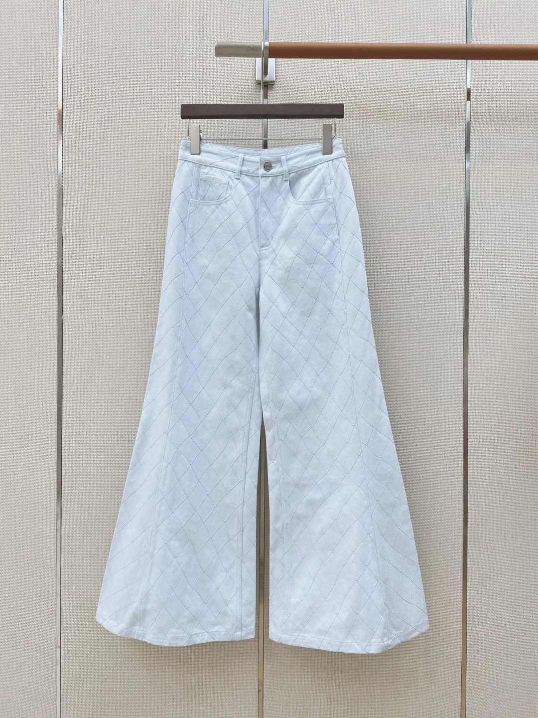 CHANEL Trousers Organic Cotton Denim S B95202608040681