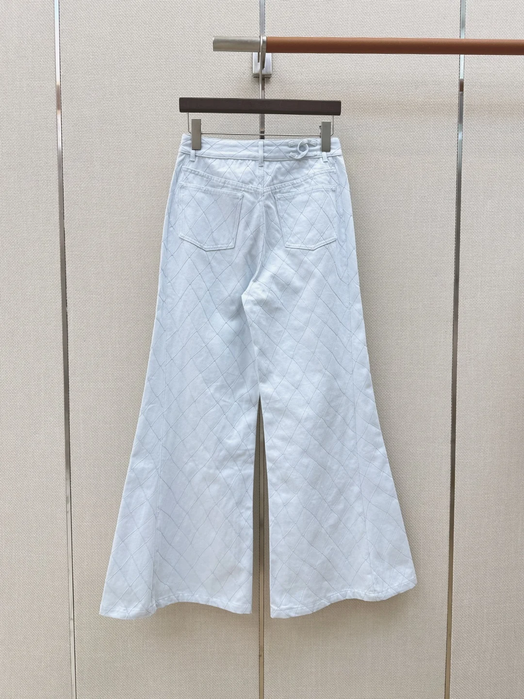 CHANEL Trousers Organic Cotton Denim S B95202608040681 - Image 7