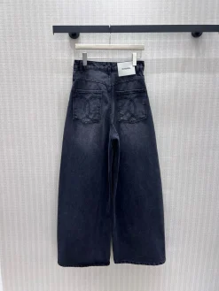 Alternative view of CHANEL Trousers Washed Denim 36-40 C35202608042835