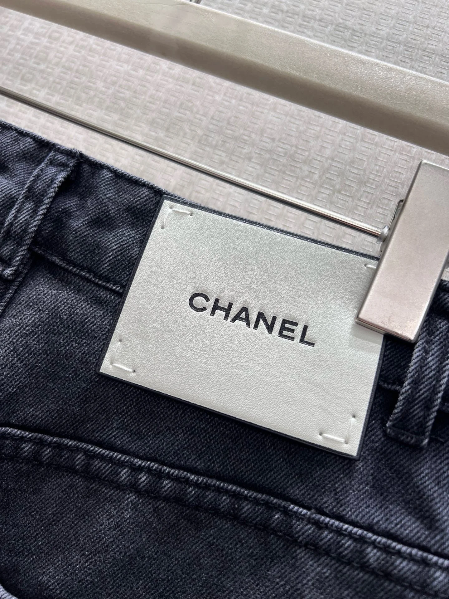 CHANEL Trousers Washed Denim 36-40 C35202608042835 - Image 6