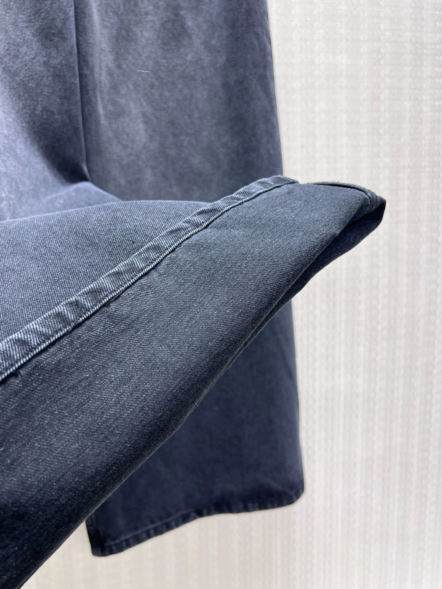 CHANEL Trousers Washed Denim 36-40 C35202608042835 - Image 8