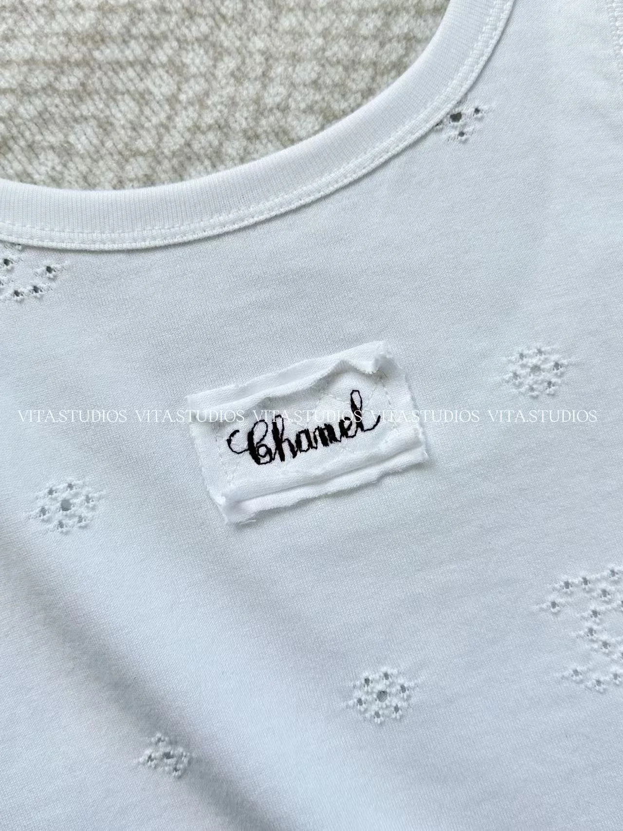 CHANEL Vests Combed Cotton S M L B30202608042064 - Image 4