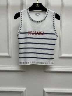 CHANEL Vests Cotton Blend S-L B40202608042618