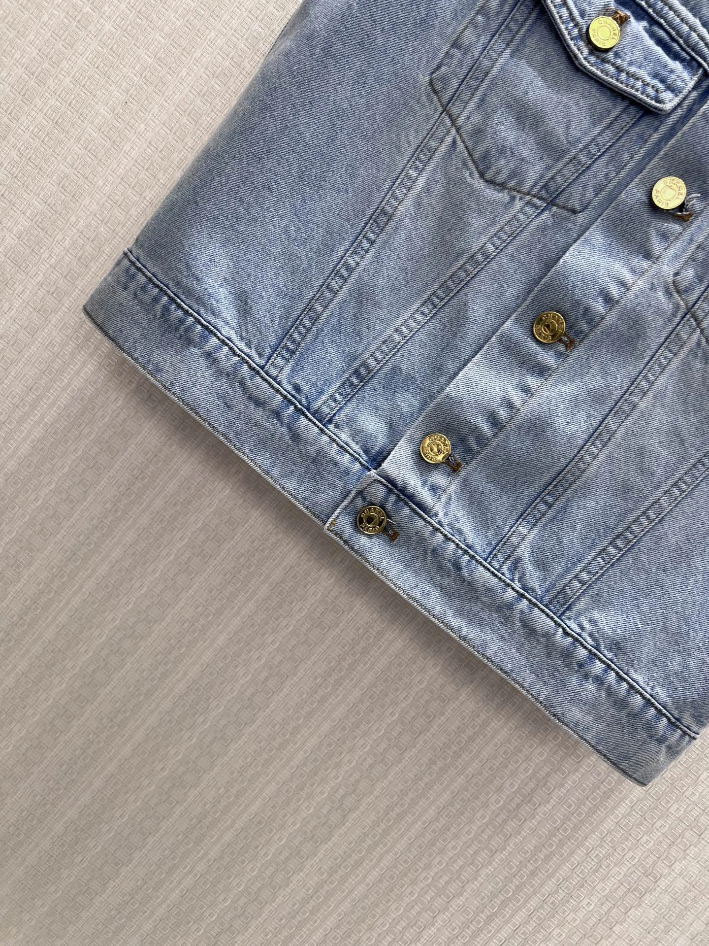 CHANEL Vests Denim 36-40 C05202608041572 - Image 7