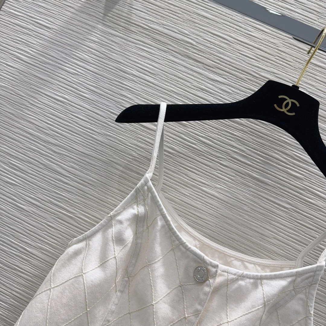 CHANEL Vests Denim Cotton S M L B05202608040661 - Image 3