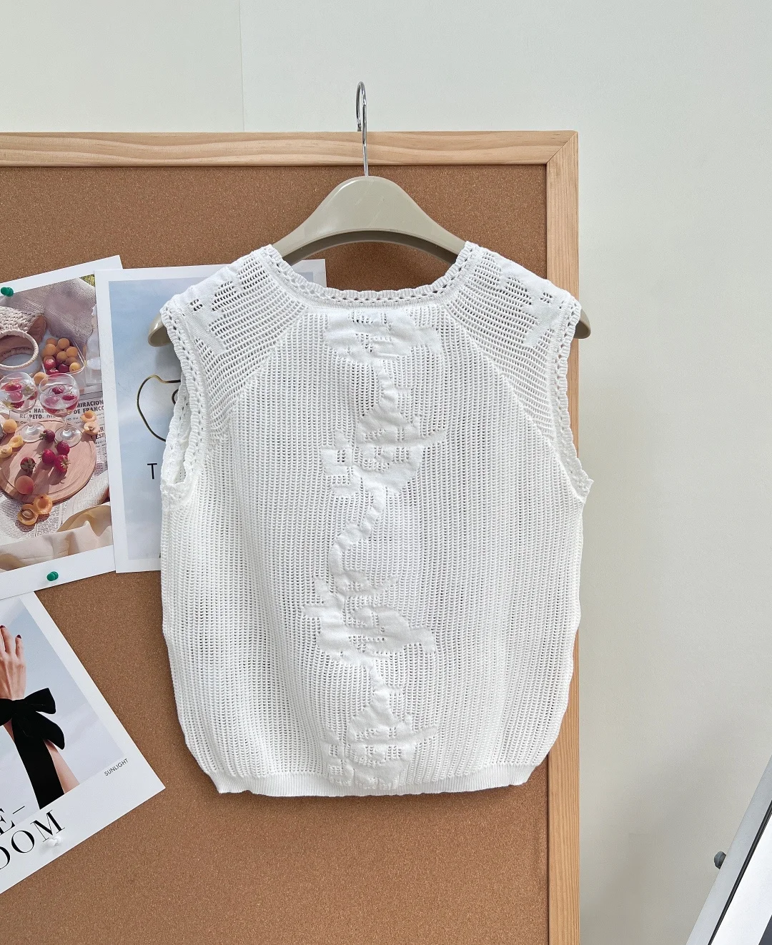 CHANEL Vests Knitted Mesh S M L B75202608040118 - Image 4