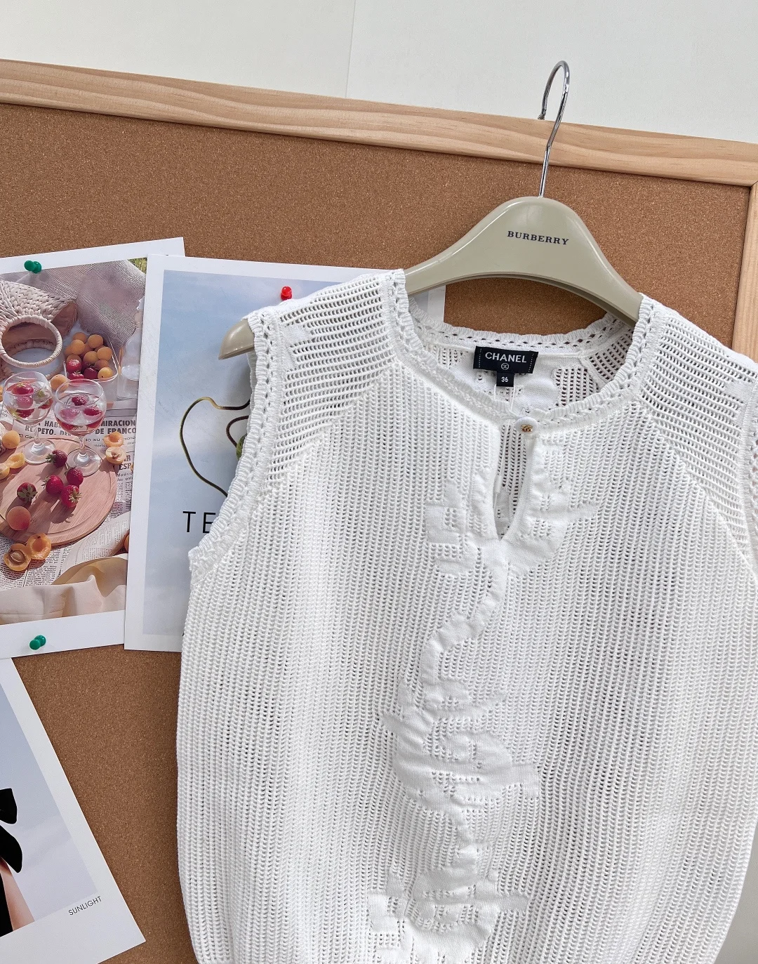 CHANEL Vests Knitted Mesh S M L B75202608040118 - Image 5