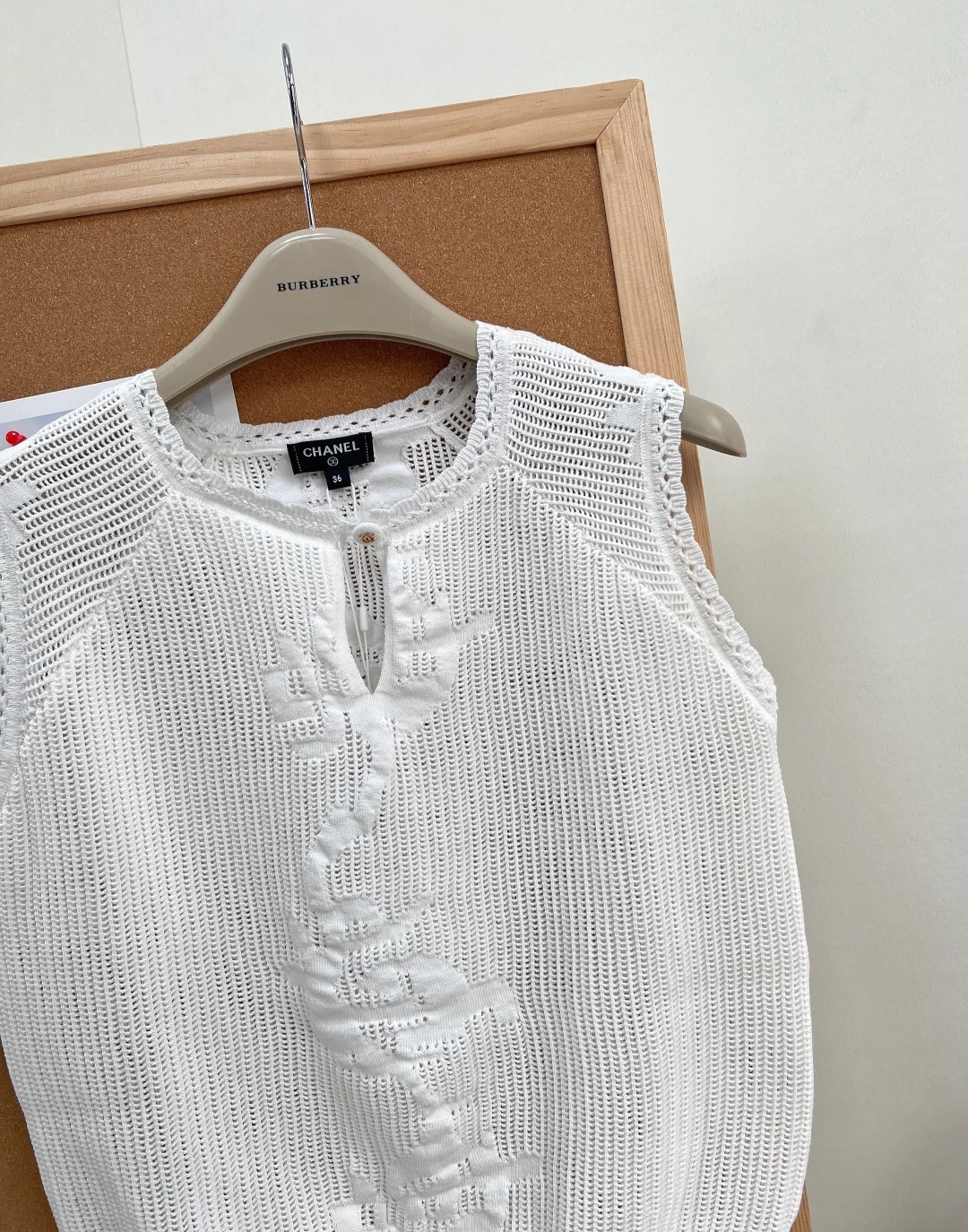 CHANEL Vests Knitted Mesh S M L B75202608040118 - Image 7