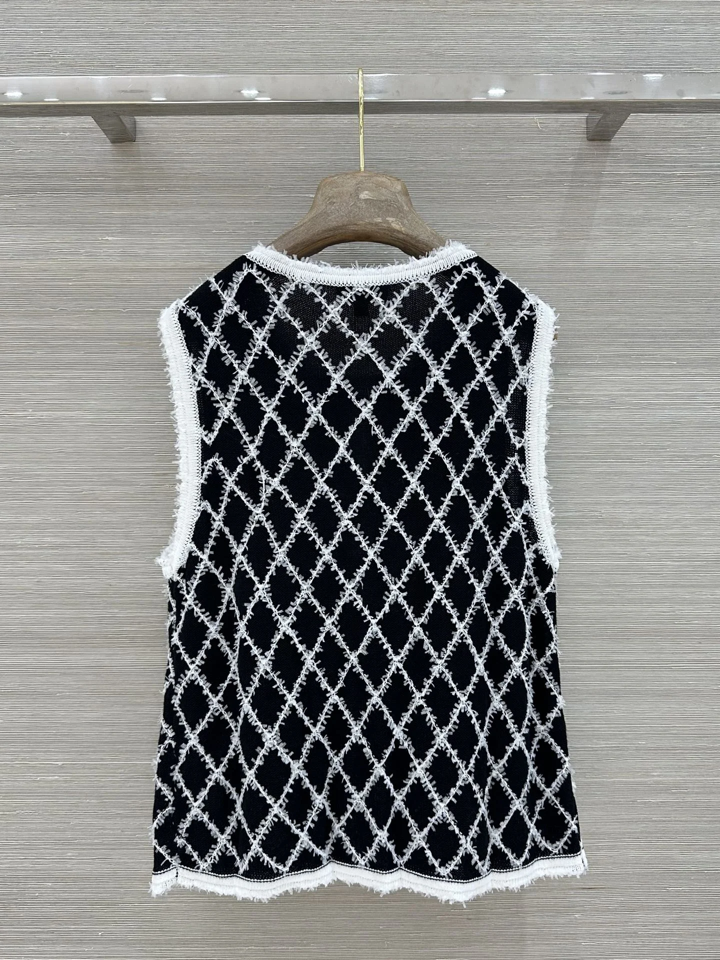 CHANEL Vests Lace Embroidered S B55202608041102 - Image 9