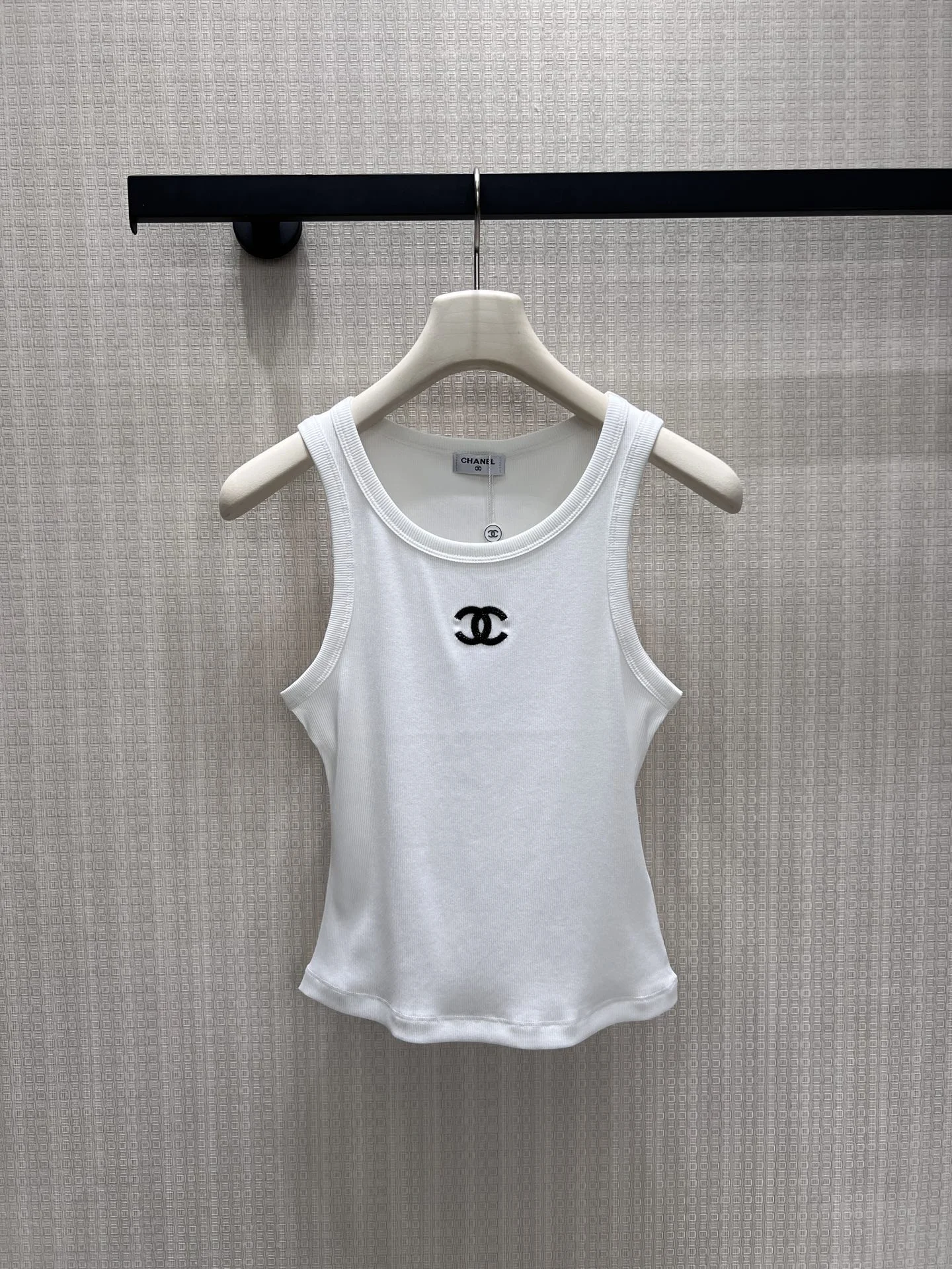 CHANEL Vests Ribbed Knit 36-40 A35202608042827