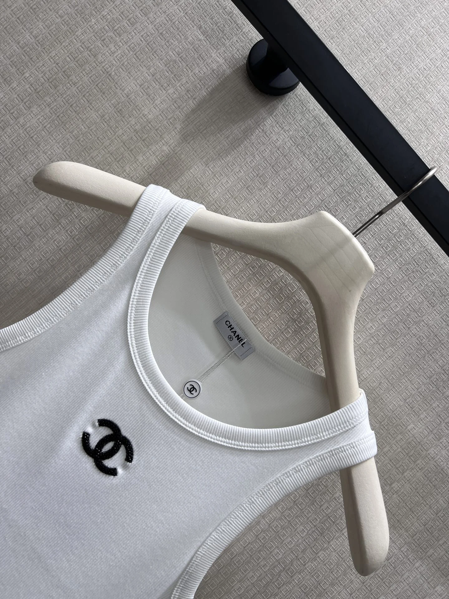 CHANEL Vests Ribbed Knit 36-40 A35202608042827 - Image 3
