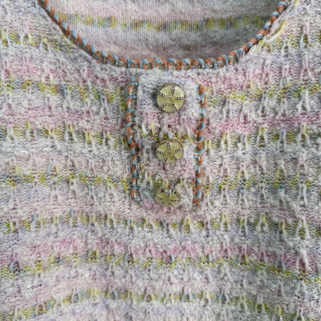 CHANEL Vests Tweed S M L B90202608040755 - Image 5