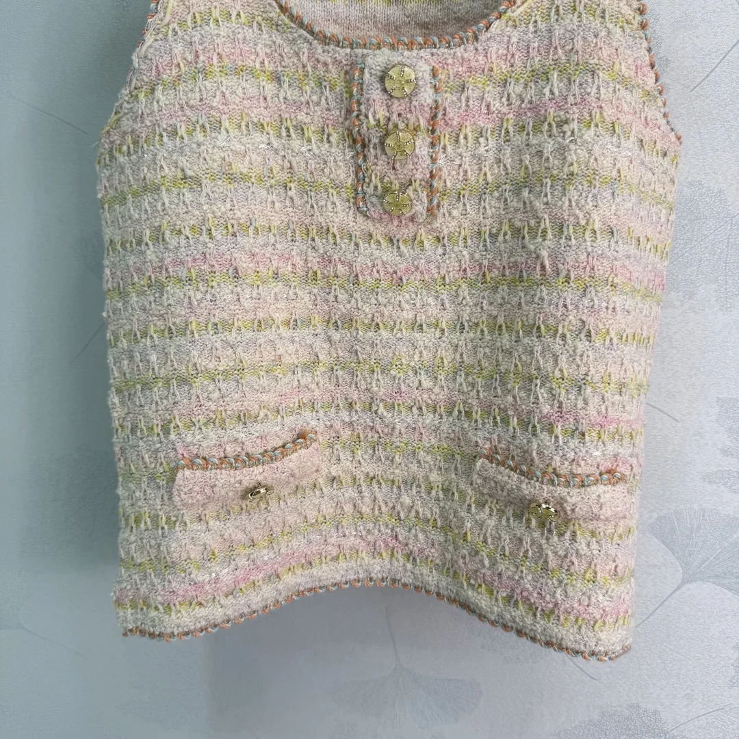 CHANEL Vests Tweed S M L B90202608040755 - Image 6