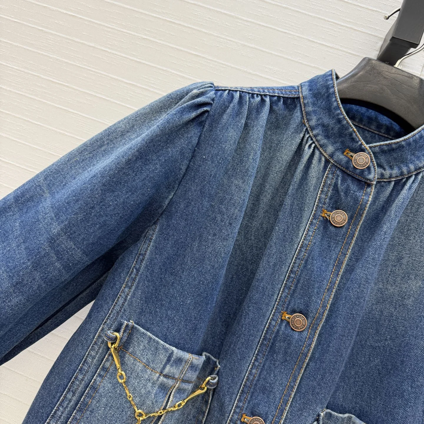 CHLOE Jackets Denim S C30202608041686 - Image 3