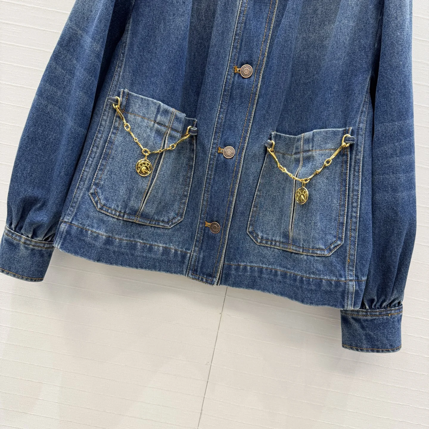 CHLOE Jackets Denim S C30202608041686 - Image 5