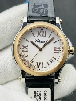 Alternative view of CHOPARD Happy Sport Quartz 278559-6001 (White Dial) 30mm A350202608050259