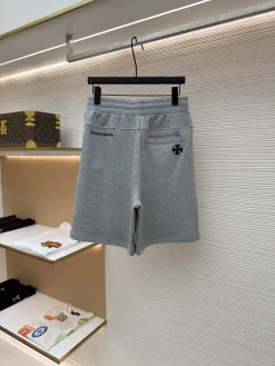 Alternative view of CHROME HEARTS Shorts Cotton Terry S-XL B15202608060359